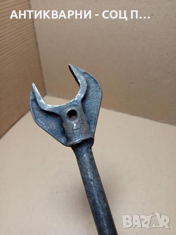 Соц Стар Гаечен Ключ Тегло 1.100кг. 47мм. , снимка 4 - Антикварни и старинни предмети - 52203676
