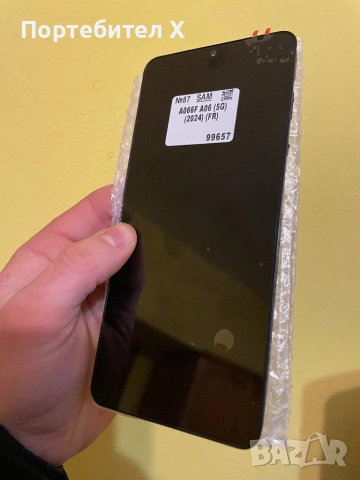 SAMSUNG A06 5G дисплей с рамка
