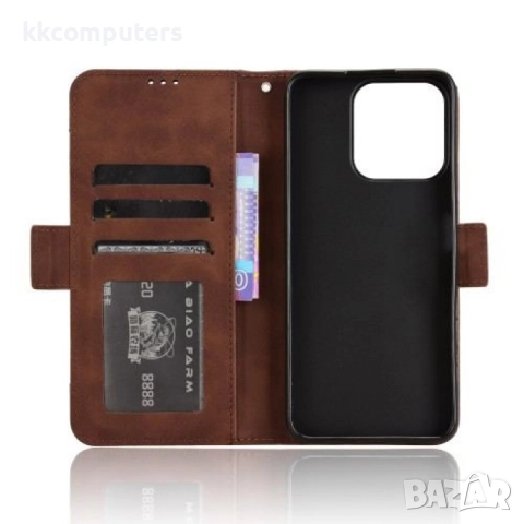 Honor 200 Smart 5G Wallet Кожен Калъф и Протектор, снимка 7 - Калъфи, кейсове - 52671561