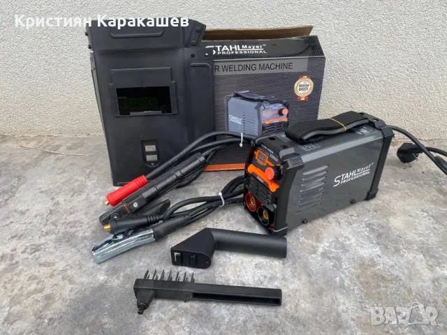 Професионален инверторен електрожен STAHLMAYER 350А с дисплей, снимка 5 - Други инструменти - 49306393