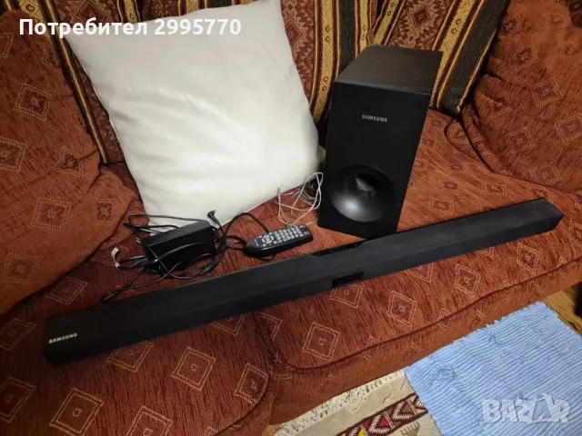 Samsung Soundbar HW-F350, снимка 3 - Плейъри, домашно кино, прожектори - 47721941
