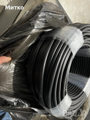 RG-6/U Нов Коаксиален Кабел RG-6/U (50 метра) с BNC конектори за Видеонаблюдение