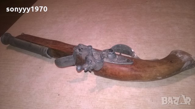 АНТИКА-кремаклия-пищов-внос франция-37см, снимка 6 - Колекции - 26232076