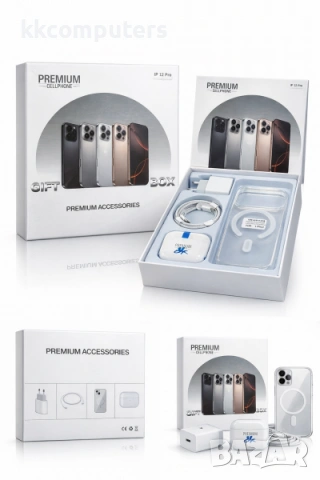 PREMIUM Gift Box 4в1 за iPhone 12 Pro Max 6.7 Баркод : 2404362