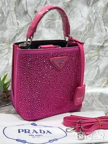 чанти с камъни prada , снимка 17 - Чанти - 50745496