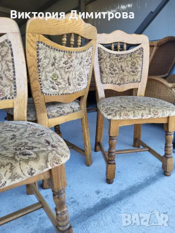 Комплект от 6 стола, снимка 7 - Столове - 48009641