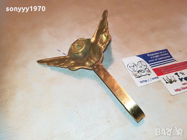 златен ангел-внос швеция-мед/месинг 0606211720, снимка 18 - Антикварни и старинни предмети - 33123426