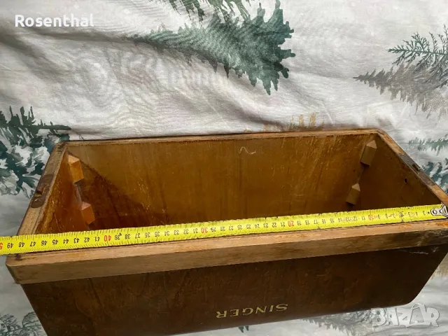 Дървен капак за ръчна шевна машина, снимка 9 - Антикварни и старинни предмети - 49173535