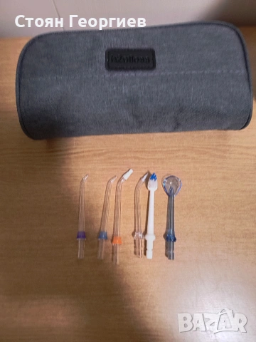 Иригатор за уста H20floss HF-6, 5 дюзи, 5 степени на налягане, Резервоар 300 мл, снимка 3 - Други стоки за дома - 53500516