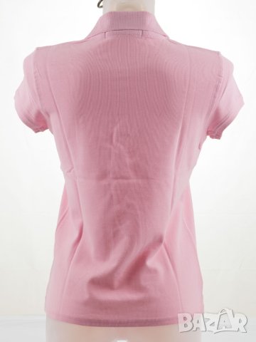Дамска памучна блуза в розово Polo Club - S, снимка 3 - Блузи с дълъг ръкав и пуловери - 43114011