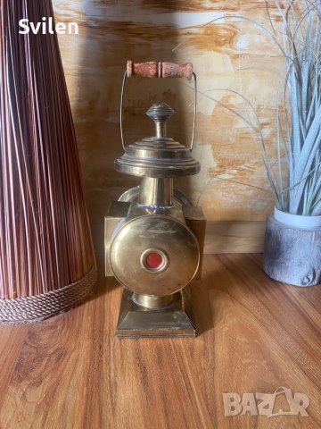 Старинен френски винтидж фенер/лампа, снимка 2 - Декорация за дома - 38302090