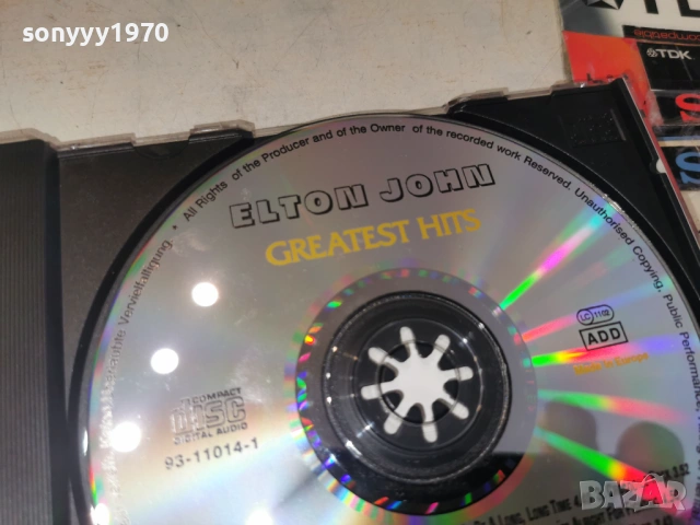 ELTON JOHN CD 1002261202, снимка 12 - CD дискове - 53425431