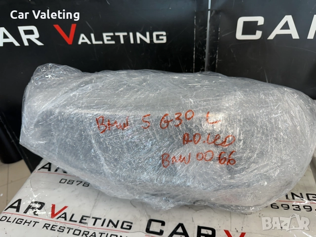 фар фарове ляв BMW 5 G30 G31 far farove за БМВ Г30 Г31 Adaptive LED, снимка 9 - Части - 52692747