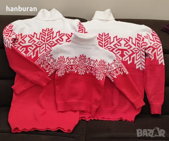 Семеен коледен комплект дрехи , снимка 1