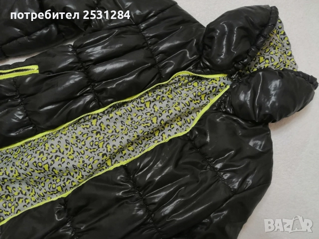 Зимно черно яке, без забележки, размер М /Л