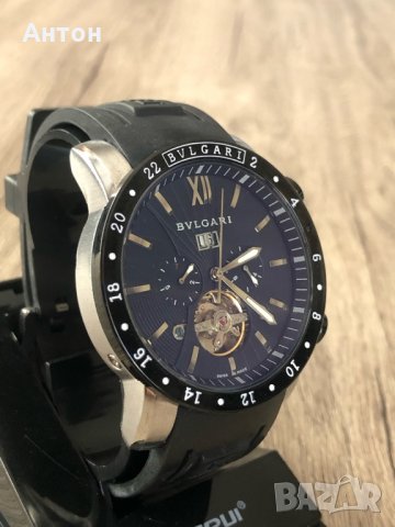 Продавам Bvlgari Модел Diagon Black мъжки стилен часовник, снимка 8 - Мъжки - 26156920