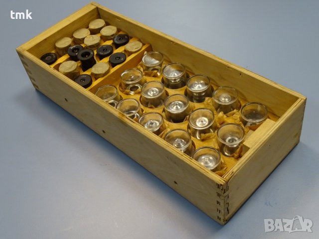 Комплект окуляри и обективи за микроском МБИ-15, снимка 10 - Резервни части за машини - 39050734