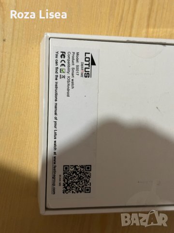 Смарт часовник Lotus, снимка 6 - Мъжки - 43839099