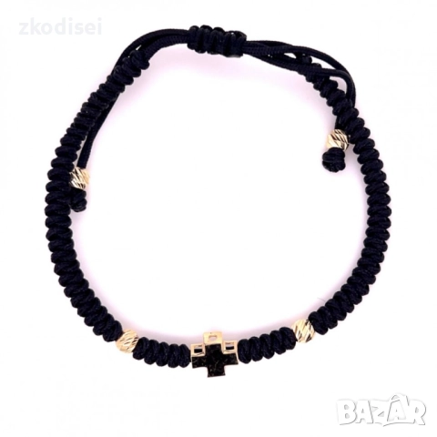 Златна регулируема гривна 1,0гр. 14кр. проба:585 модел:33848-3, снимка 1