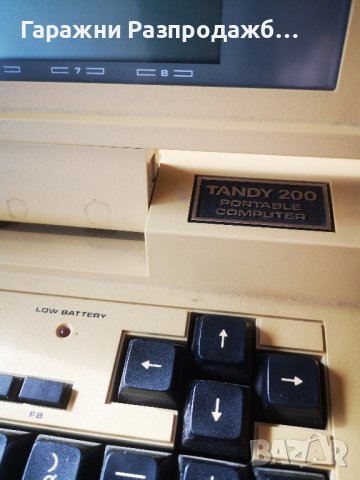 Ретро лаптоп TANDY 200 работещ 1985, снимка 5 - Антикварни и старинни предмети - 42931602