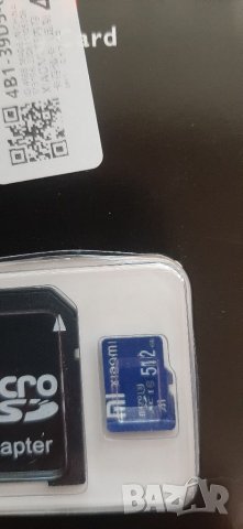 Micro sd card Xiaomi 512 gb,нова-30лв, снимка 2 - Карти памет - 38000043