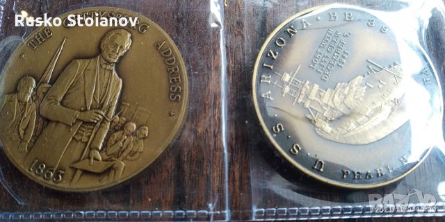 Мемориални монети USA, снимка 5 - Нумизматика и бонистика - 34745824