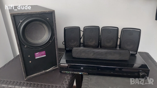 Домашно кино Samsung 5+1 DVD player, снимка 3 - Аудиосистеми - 52955553