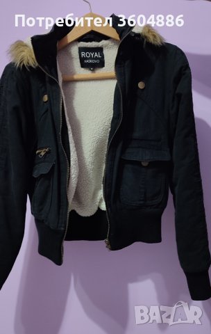 Зимно яке с качулка , снимка 1