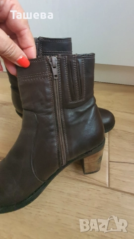 Боти Пещера  естествена кожа 37-ми номер , снимка 4 - Дамски боти - 52490524