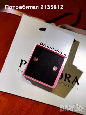 Pandora обеци Пандора , снимка 2 - Обеци - 49920503