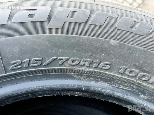 2бр гуми 215-70-16, снимка 3 - Гуми и джанти - 53128274