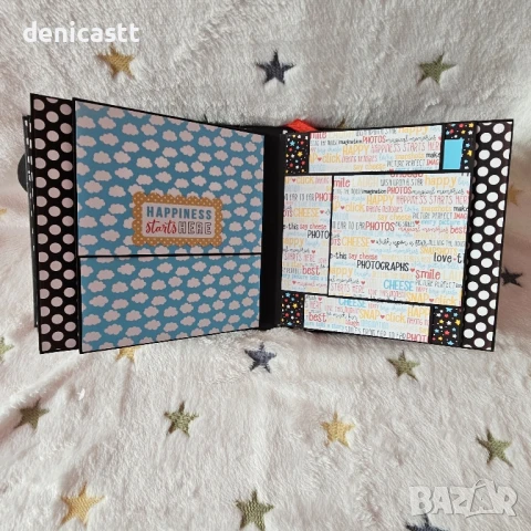 Ръчно изработен албум Мики Маус , снимка 5 - Декорация за дома - 51300641