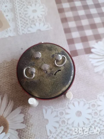 Настолен часовник Слава/Slava 11 jewels, снимка 4 - Антикварни и старинни предмети - 48908621