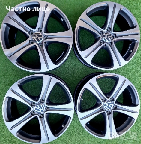 Продавам 4бр 18-ки джанти за Фолксваген Пасат, Тигуан, Шаран, Голф 