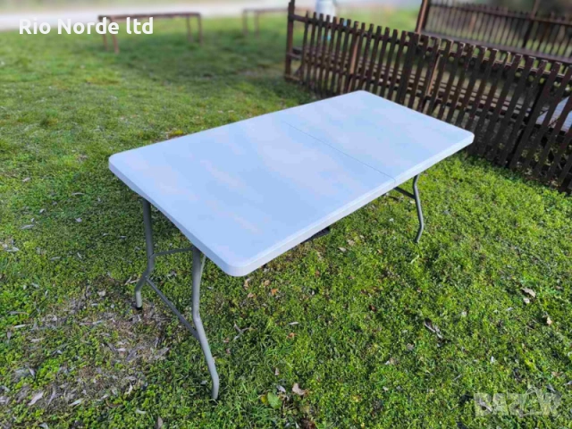 Маса сгъваема 150 х 70см, снимка 4 - Маси - 53451703