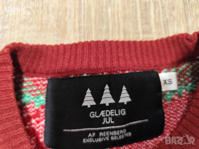 коледно пуловерче , снимка 3 - Блузи с дълъг ръкав и пуловери - 51850979