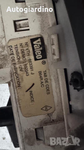 Климатичен блок / панел / табло за Renault Megane - 663391 / 102043, снимка 2 - Части - 50646538