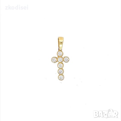 Златен медальон 0,85гр. 14кр. проба:585 модел:21921-5, снимка 1