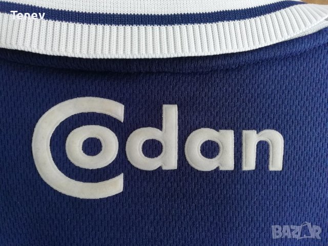 Brondby Adidas Vintage оригинална фланелка тениска XL 2000 Away Брьондби , снимка 4 - Тениски - 37962856