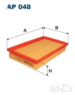 FILTRON AP048 Въздушен филтър OPEL Ascona C (J82) / OPEL Kadett D / Kadett E / OE 834277