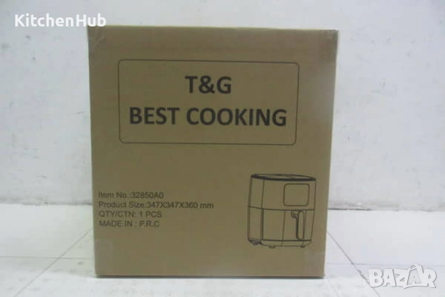 Air fryer 6 литра T&G Best Cooking 32850A0, снимка 10 - Други - 52382270