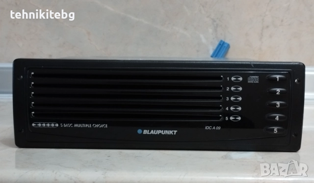 ⭐⭐⭐ BLAUPUNKT IDC-A09 ⭐⭐⭐ 5-дисков ченджър за табло или жабка