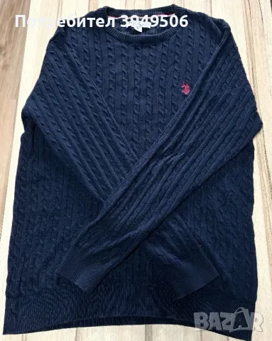 Мъжки Пуловер Polo U.S, снимка 1