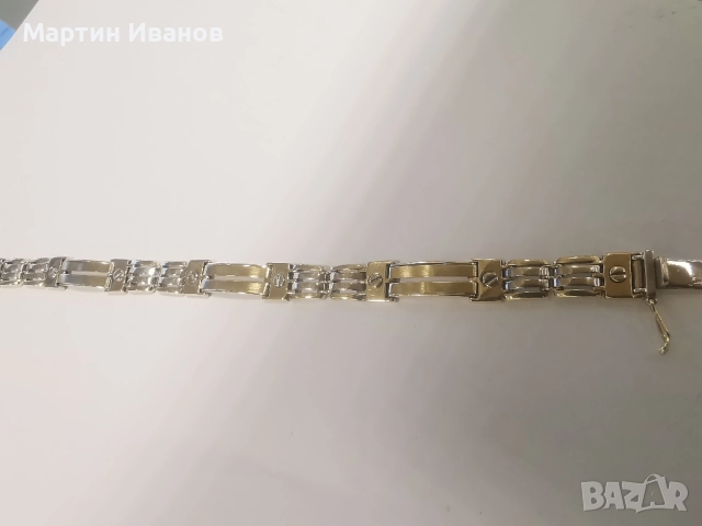 Златна мъжка гривна 2