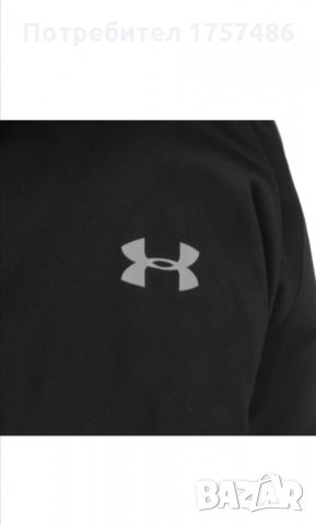 Черно яке-горнище Under Armour, снимка 3 - Якета - 35258232