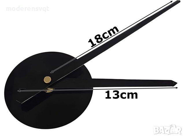 Стенен 3д часовник голям безшумен, снимка 4 - Стенни часовници - 43467323