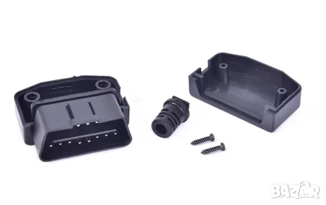 16 Pin OBD-II Мъжко Стандартен 16-пинов Конектор Кабел Порта за Компютърна Диагностика на Автомобила, снимка 2 - Навигация за кола - 41586454