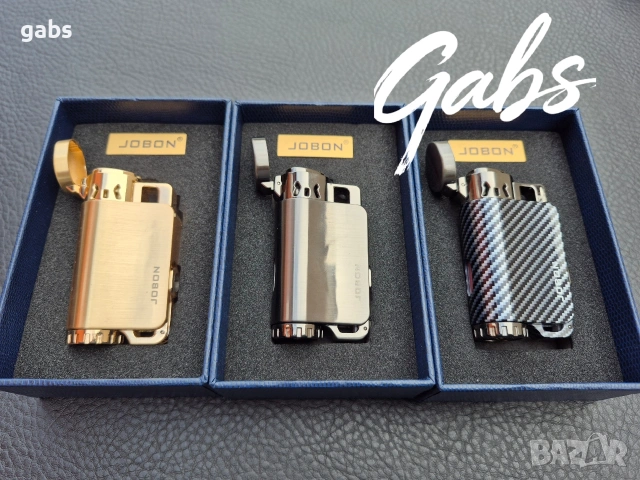 Запалка за пури JOBON в подаръчна кутия,три цвята L-0304, снимка 2 - Запалки - 53115104