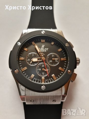Мъжки луксозен часовник Hublot Geneve Big Bang Vendome , снимка 2 - Мъжки - 32481247