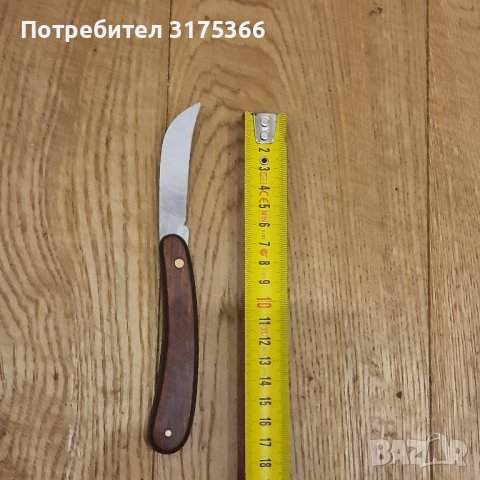 Джобен овощарски нож VICTORINOX орех, снимка 2 - Ножове - 44120382